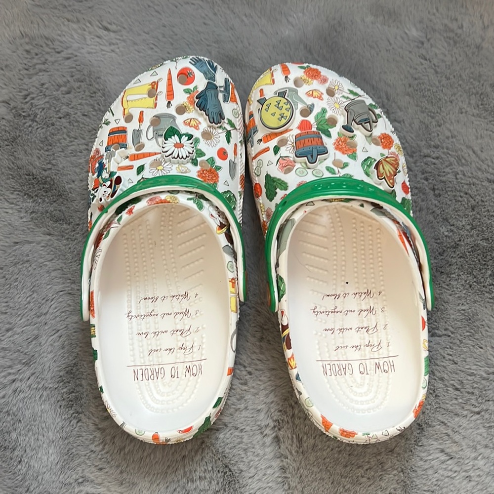 Disney Garden Crocs